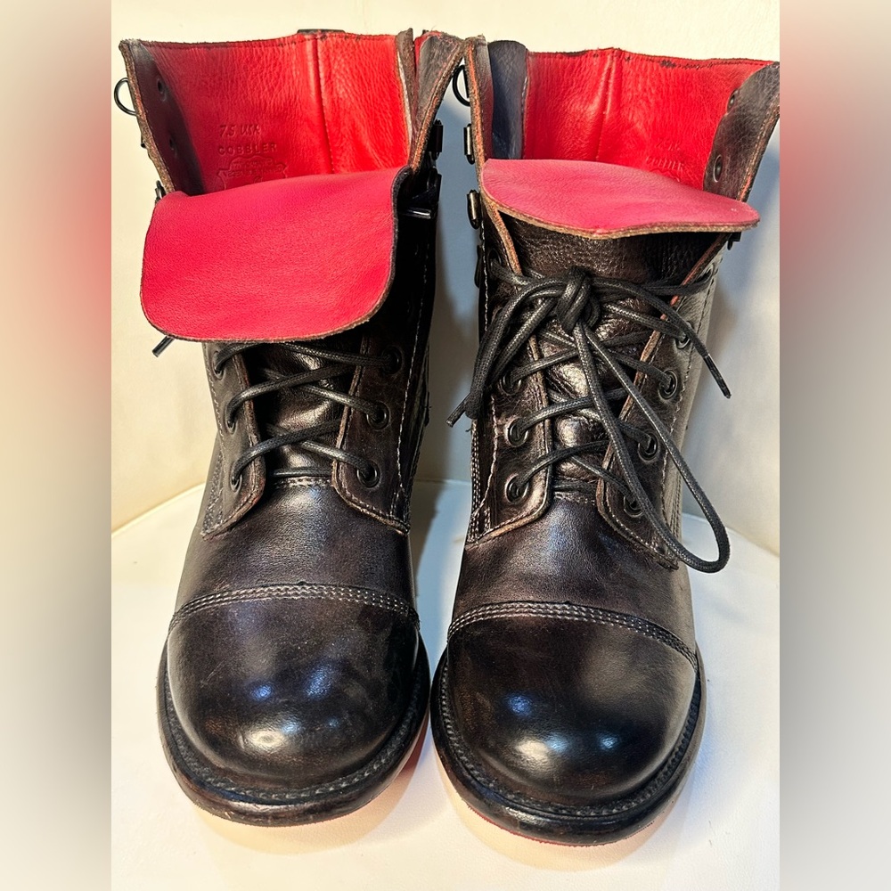 FREE PEOPLE - Brooklyn Lace Up Ankle Boots